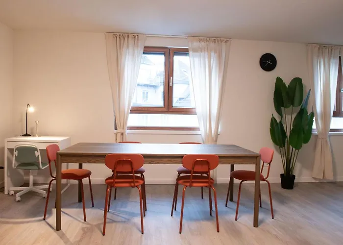 Apartament The Line In Oerlikon Zurych